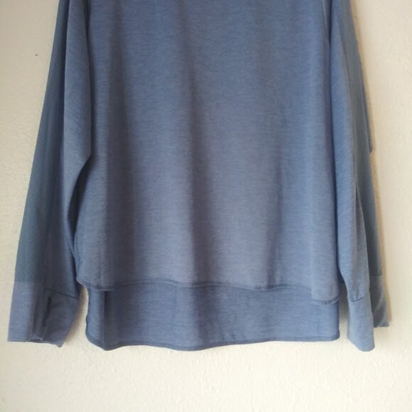 Avia women's size XXXL (22) long sleeve blue shirt - Picture 3 of 13